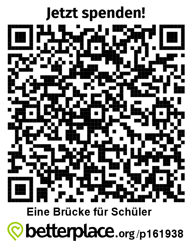 Spendenaufruf für eine Brücke für Schüler